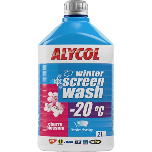 Омыватель стекла Alycol Winter Cherry Blossom зимний -20°С вишня (2 л)