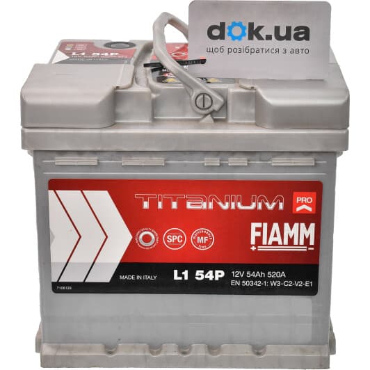 Аккумулятор Fiamm 6 CT-54-R Titanium Pro L1-54P
