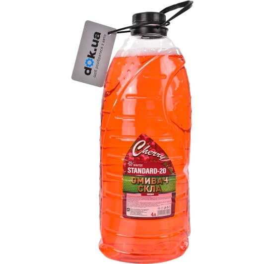 Омивач скла Дорожная Карта Standard зимовий -20 °С вишня (4 л)