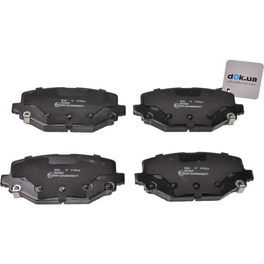 BP3544 Bremsi Тормозные колодки