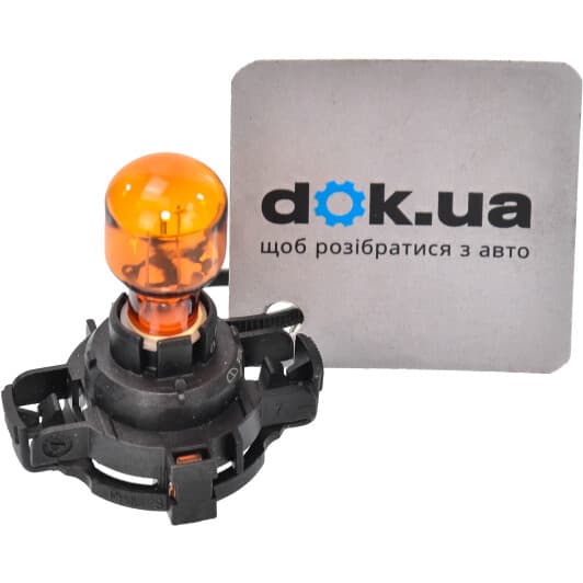 Автолампа Philips Standard PY24W PGU20/4 24 W помаранчева 12190C1