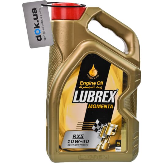 Lubrex Momenta RX5 10W-40 (5 л) моторна олива