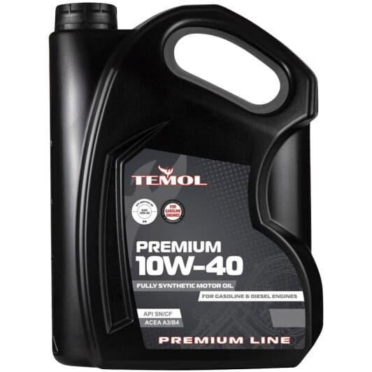 TEMOL Premium 10W-40 (5 л) моторное масло