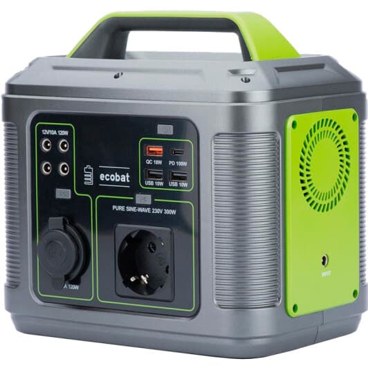 Зарядна станція Ecobat P302 300 W 296 Wh / 80000 mAh