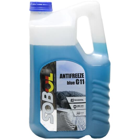 Sobol G11 синий -30 °C, 5 л (7741) готовый антифриз