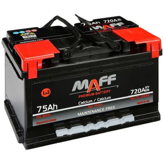 Аккумулятор MAFF 6 CT-75-R 575E8