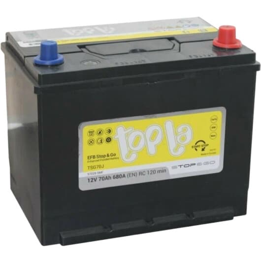 Акумулятор Topla 6 CT-70-R Stop & Go 112270
