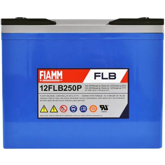 Акумулятор для ДБЖ Fiamm FLB 12FLB250P 938092 70 Аг 12 В