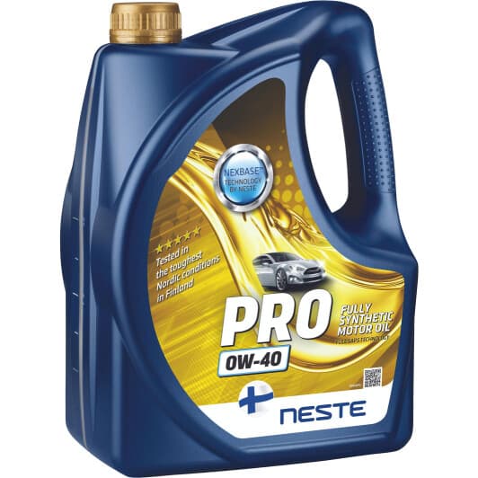 Neste PRO 0W-40 (4 л) моторное масло