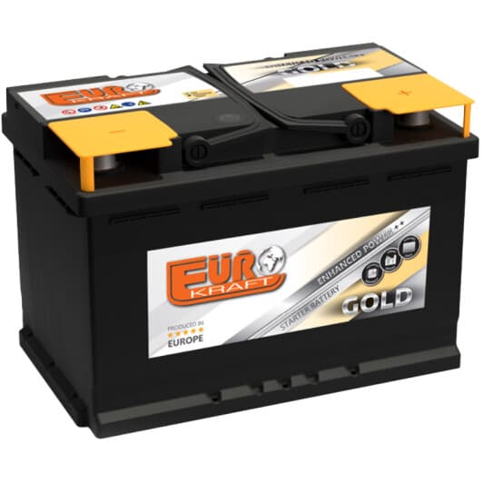 Аккумулятор EUROKRAFT 6 CT-60-R Gold 146920