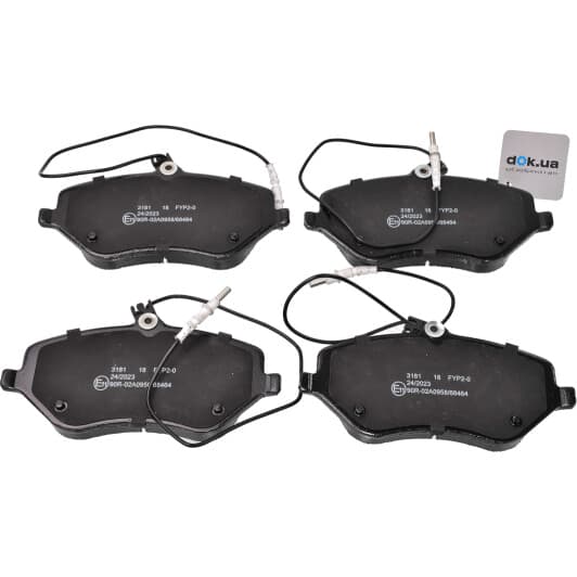 BP3181 Bremsi Тормозные колодки