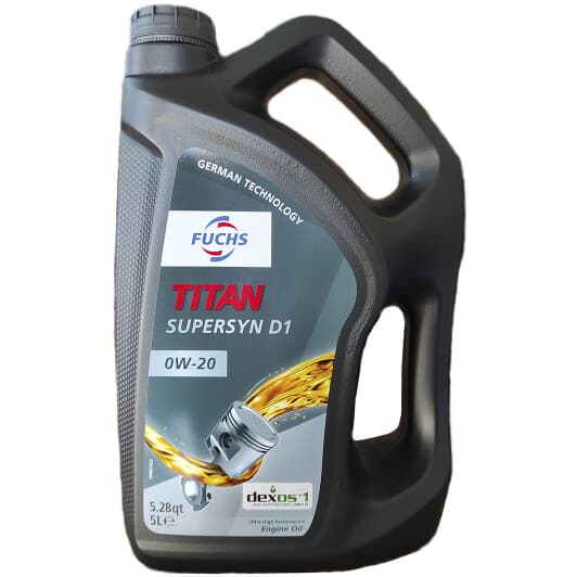 Fuchs Titan Supersyn D1 0W-20 (5 л) моторна олива