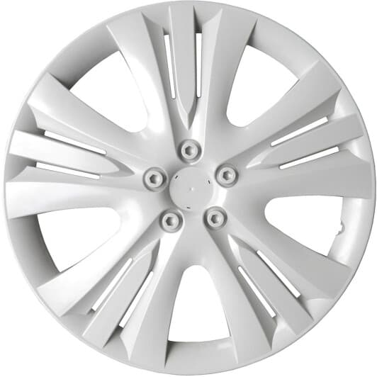 Комплект колпаков на колеса Кенгуру Lux цвет серебристый R13