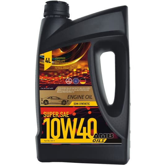 AMB Super 10W-40 (4 л) моторна олива