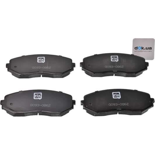 Q0930862 Q-Fix Тормозные колодки