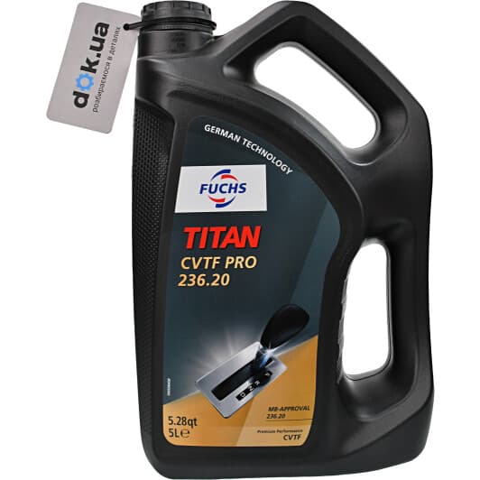 Fuchs Titan CVTF Pro 236.20 (5 л) трансмиссионное масло