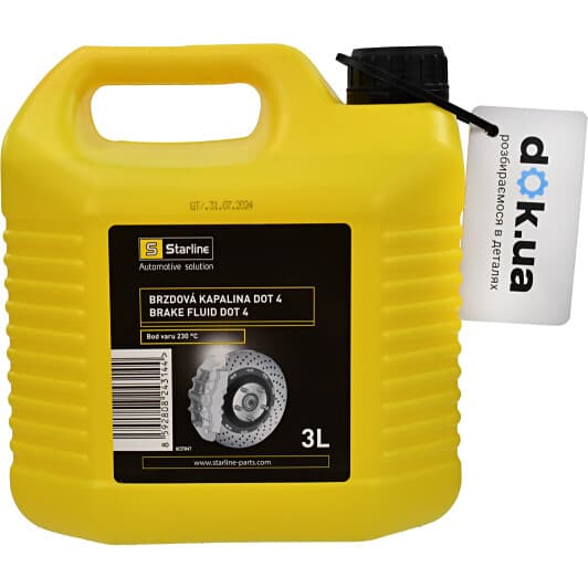 Гальмівна рідина Starline Brake Fluid DOT 4 пластик