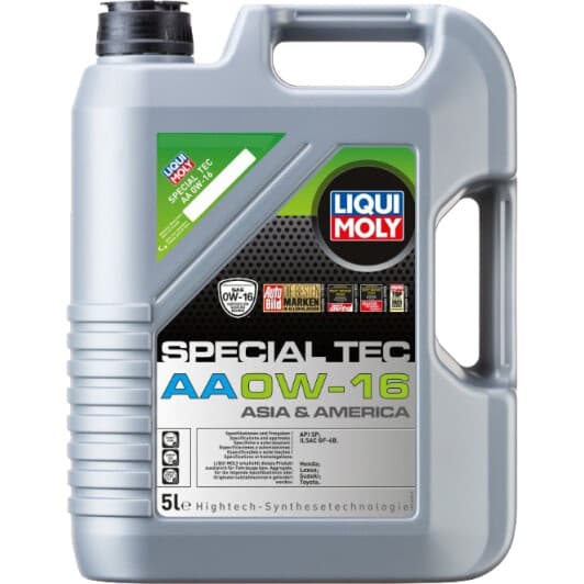 Масло Liqui Moly Special Tec AA 0W-16