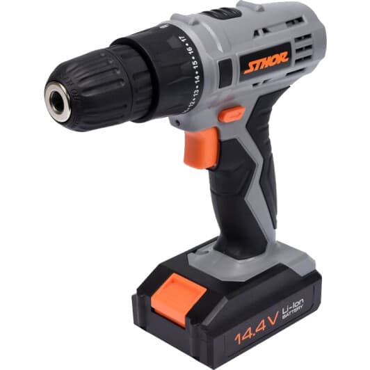 Шуруповерт STHOR аккумуляторный 78982 (1 аккумулятор + ЗУ)