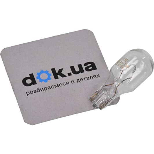 Автолампа Citroen / Peugeot W16W 16 W прозрачная 6216e0