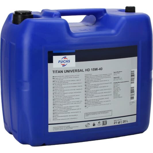 Олива Fuchs Titan Universal HD 15W-40