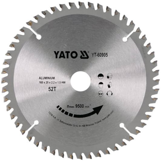 Круг отрезной Yato YT-60905 160 мм