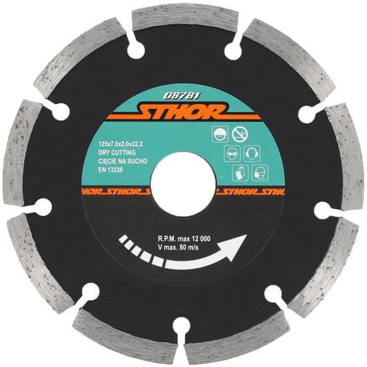 Круг отрезной STHOR 08781 125 мм