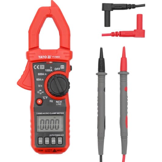 Струмовимірювальні кліщі Yato YT-730933