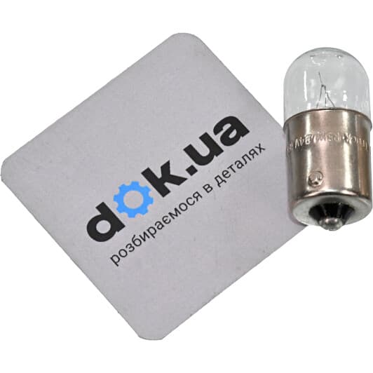 Автолампа Bosch R5W BA15s 5 W прозрачная 1987302868