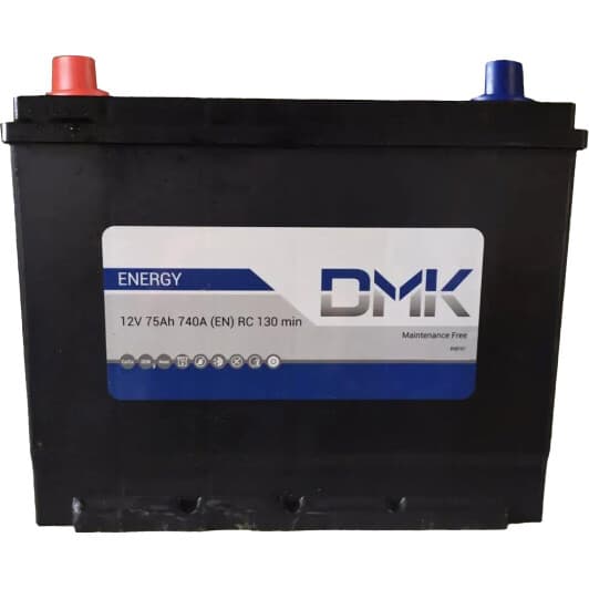 Акумулятор DMK 6 CT-75-L Energy DE75JX