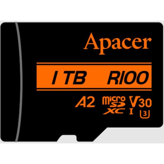 Карта пам’яті Apacer microSDXC 1 ТБ з SD-адаптером