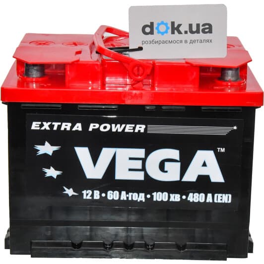Аккумулятор VEGA 6 CT-60-L Econom V60048113