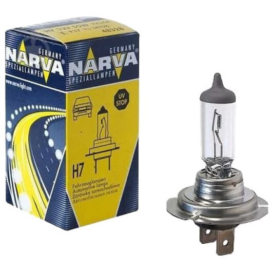 Автолампа Narva Long Life H7 PX26d 55 W прозора 483291