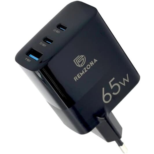 Сетевое зарядное устройство Remzona 6924163491625 65 Вт