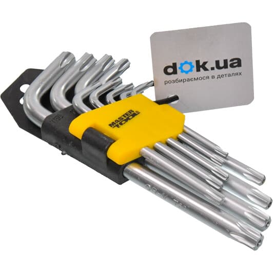 Набор ключей TORX MasterTool 750960 T10-T50 9 шт
