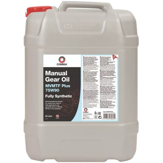 Comma Manual Gear Oil MVMTF Plus GL-4 75W-90 (20 л) трансмісійна олива