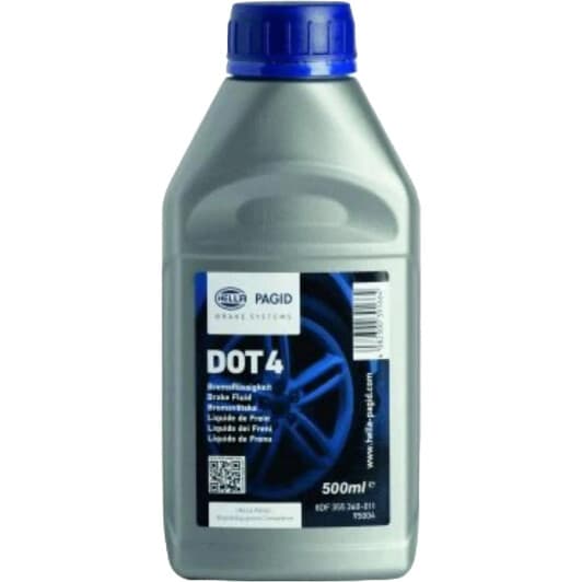 Тормозная жидкость Behr Hella DOT 4