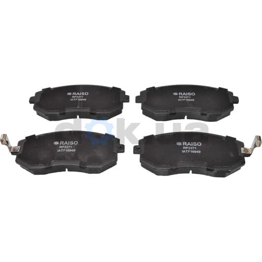 rp3371 RAISO Гальмівні колодки