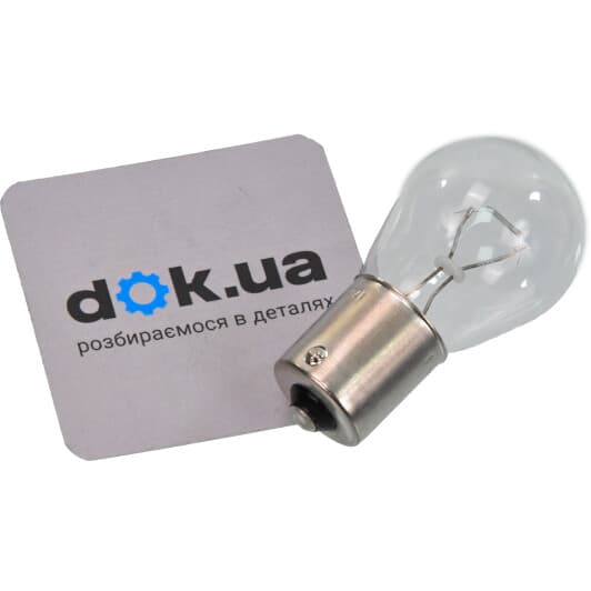 Автолампа Narva P21 BA15s 21 W прозора 176353000
