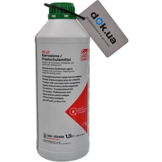 Концентрат антифриза Febi 18 LC зеленый