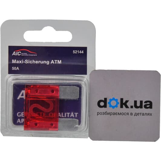 Запобіжник автомобільний AIC Germany 52144 FT maxi (mega) 50A