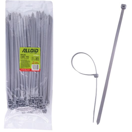 Стяжка Alloid PC-76300G 300 мм 7,6 мм 100 шт