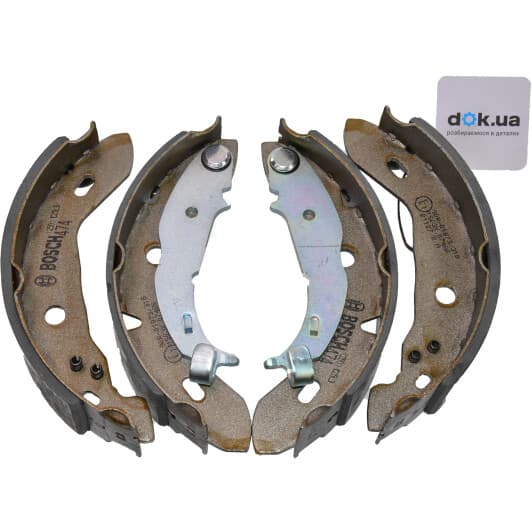 0 986 487 565 Bosch Тормозные колодки для Mercedes A-Class