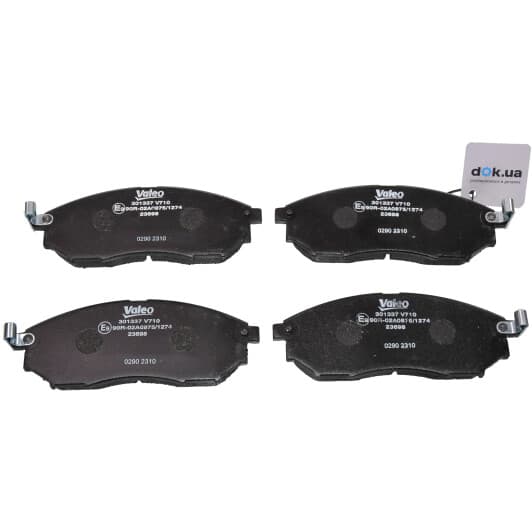 301337 Valeo Гальмівні колодки