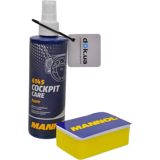 Полироль для салона Mannol Cockpit Care яблоко 250 мл