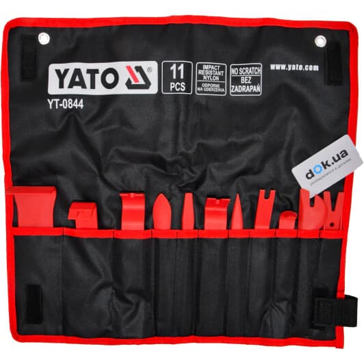 Набор инструментов для снятия обшивки Yato YT-0844 11 шт
