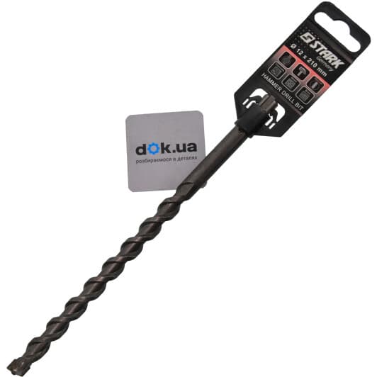 Бур Stark 12210 спиральный по кирпичу и бетону 12 мм