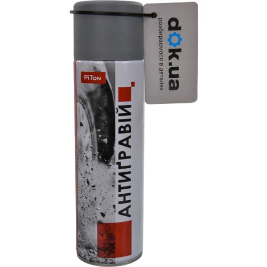 Антигравий PiTon каучуковая серый