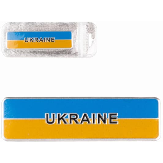 Наліпка Vitol Прапор з написом UKRAINE