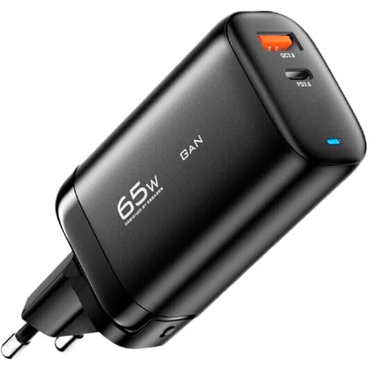 Мережевий зарядний пристрій Essager ECTAC-MYB01-Z 65 Вт